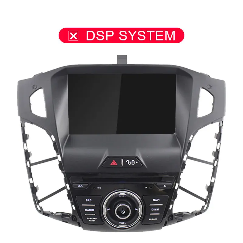 JDASTON Android 9,0 автомобильный dvd-плеер для FORD FOCUS 2011 2012 2013 Автомобильный gps Радио стерео Мультимедиа 4G+ 64G Восьмиядерный - Цвет: NO DSP ( 2012)