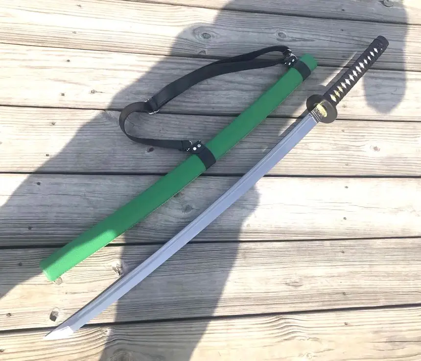 Hand Forged Chinese KungFu Sword Saber Sharp Manganese Steel Wushu Jian Dao