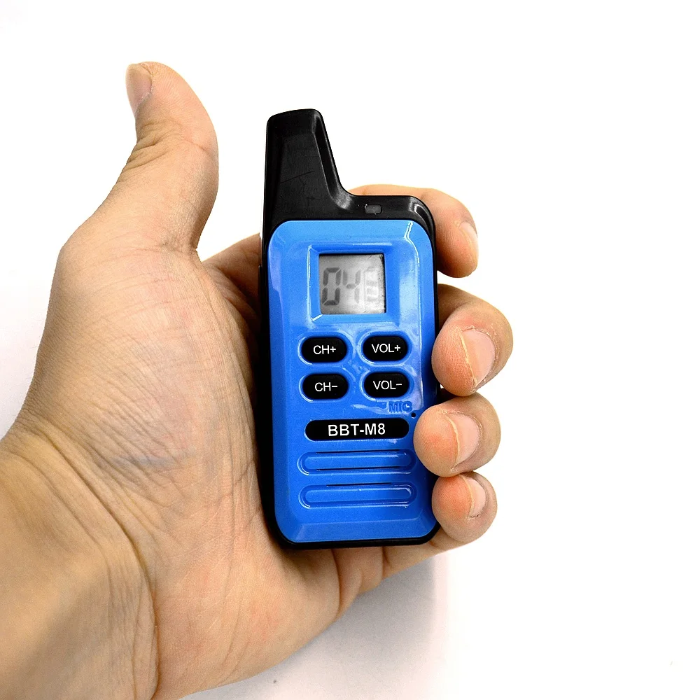 BBT-M8 двухстороннее коммерческое радио UHF 400~ 470Mhz маленькая мини безопасность детская игрушка 2W Ham Interphone