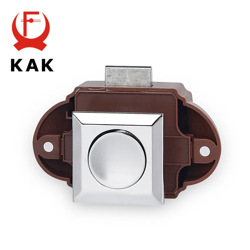 5 Stück Kak Camper Auto Push Lock 26mm RV Caravan Boot Wohnmobil Schrank Schubladen schloss schlüssel lose Druckknopf Riegel Möbel Hardware