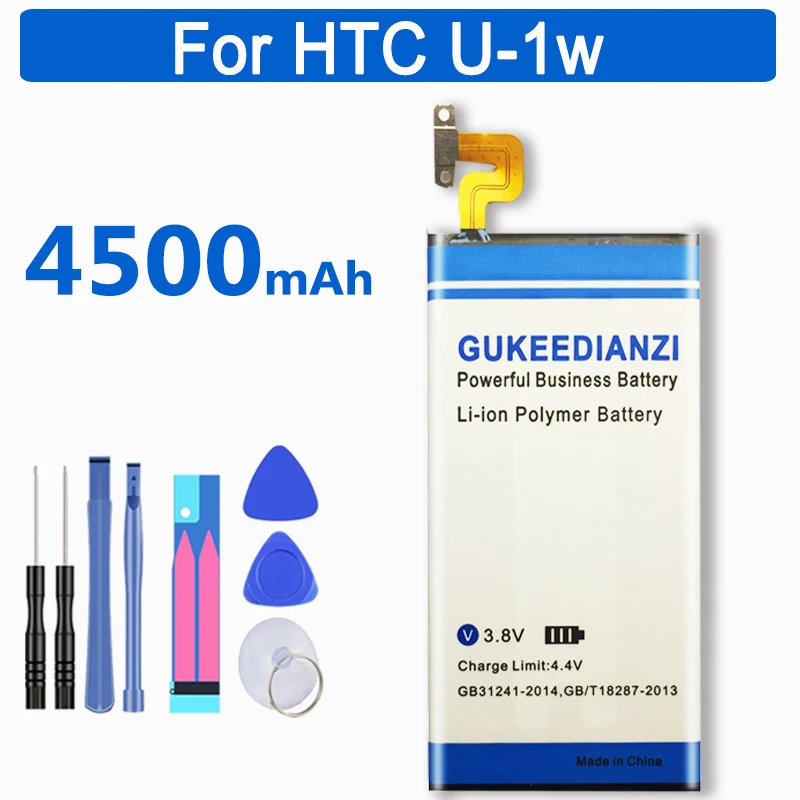 GUKEEDIANZ Endurable B2PZF100 литиевая полимерная аккумуляторная батарея 4500 мАч для HTC Ocean Note U-1w U ультра мобильные батареи