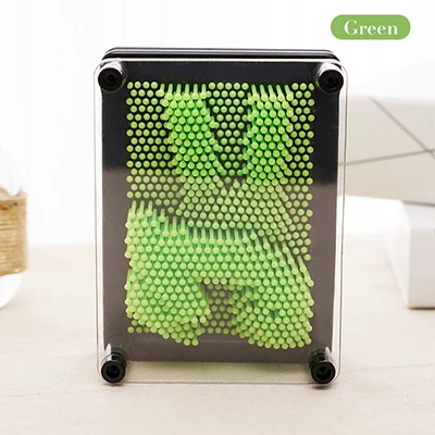 Green Печать Искусство 3D скульптура Игла DIY резьба плесень настольная игрушка украшение декоративные украшения комнаты украшения дома аксессуары - Цвет: Green