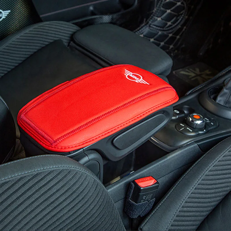 Подлокотник для автомобиля из микрофибры кожаный коврик рук Mini Cooper One S JCW F54 F55 F57 F60