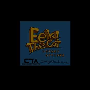 

Eek! The Cat NTSC Version 16 Bit 46 Pin Big Gray Game Card For USA Game Players