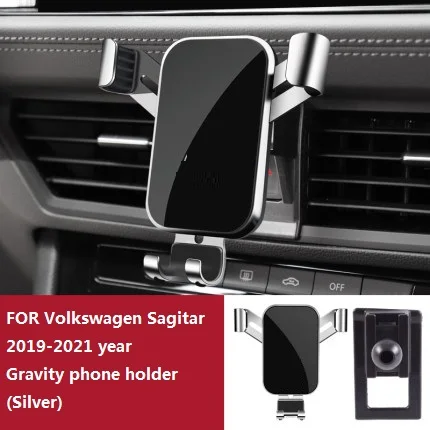 Mobile Phone Holder For Volkswagen sagitar 2015 - 2021 year Air Vent Mount Bracket GPS Phone Holder Clip Stand in Car