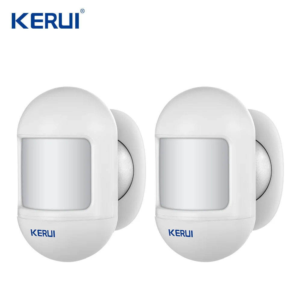 KERUI P831 беспроводной мини автоматический подвижный угол безопасности Дома ПИР инфракрасный детектор движения совместим с сигнализация KERUI