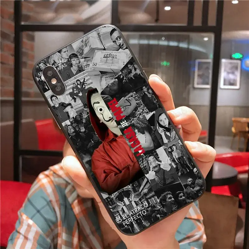 A9 Чехол для iphone 11, серия tv Money Heist House Of paper, аксессуары для телефонов, чехол для iphone 8, 7, 6S Plus, 5S, SE, XR, X, XS MAX, чехол - Цвет: A9