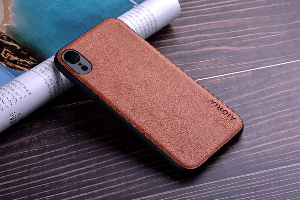 Case for iPhone XR X XS 11 12 Pro Max Mini SE 2020 6 6S 7 8 Plus funda cover Luxury Vintage leather Skin phone case coque capa best iphone se case