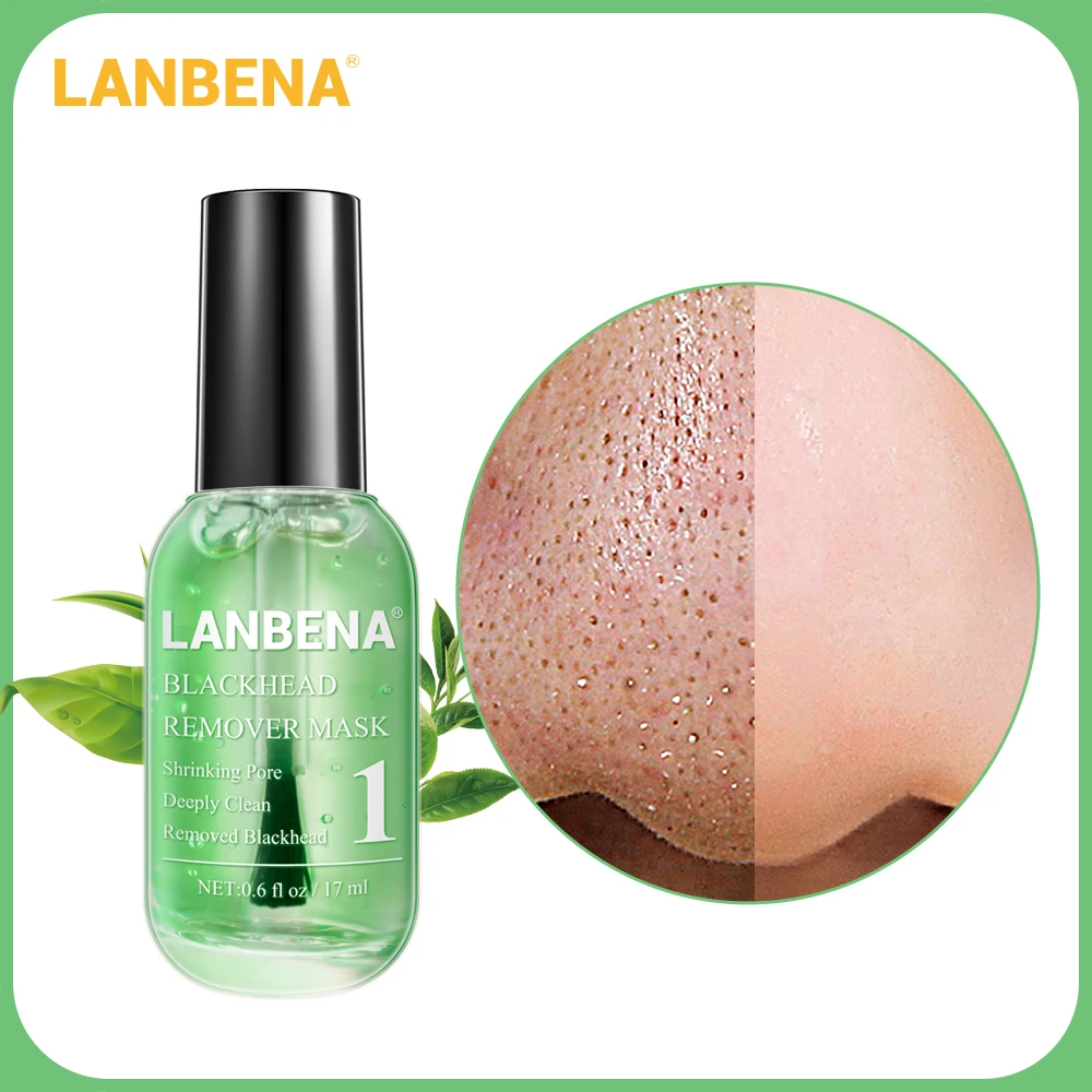 LANBENA для устранения черных точек маска черная лица пор лечебная Сыворотка против