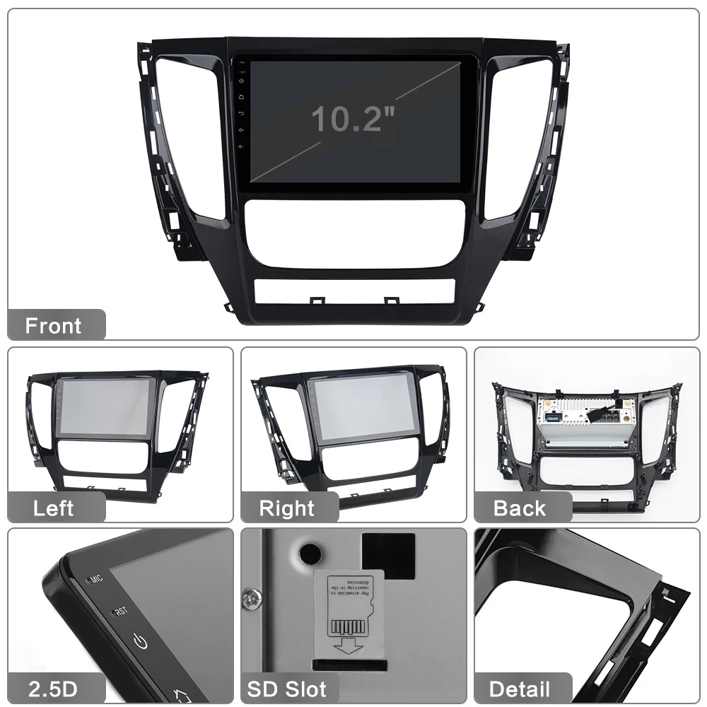 Excellent 9" ips Android 9.0 Car multimedia for Mitsubishi Pajero Sport 2017 Autoradio stereo built-in DSP HDMI output 4Gb+64Gb Wifi GPS 1 Excellent 9" ips Android 9.0 Car multimedia for Mitsubishi Pajero Sport 2017 Autoradio stereo built-in DSP HDMI output 4Gb+64Gb Wifi GPS 1