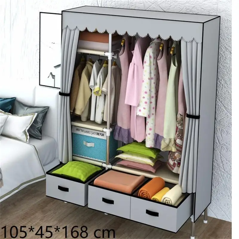 Version L Для Armario De Almacenamiento Szafa Armoire Chambre шкаф для хранения Guarda Roupa мебель для спальни Mueble шкаф - Цвет: Version L