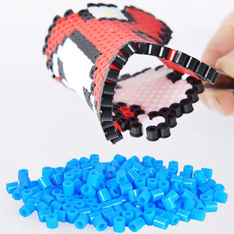 Fuse Beads 72 Colors 2.6mm Adults Hama Beads Complete Kit Puzzle Toys  24/48 Colors 5mm Ironing beads Perler Beads for Children 2