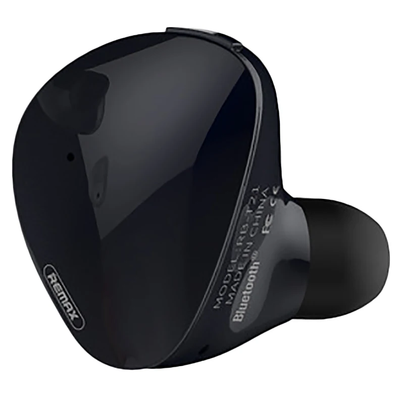 Топ remax Rb-T21 в ухо Мини Беспроводная bluetooth-гарнитура поддерживает Многоточечное