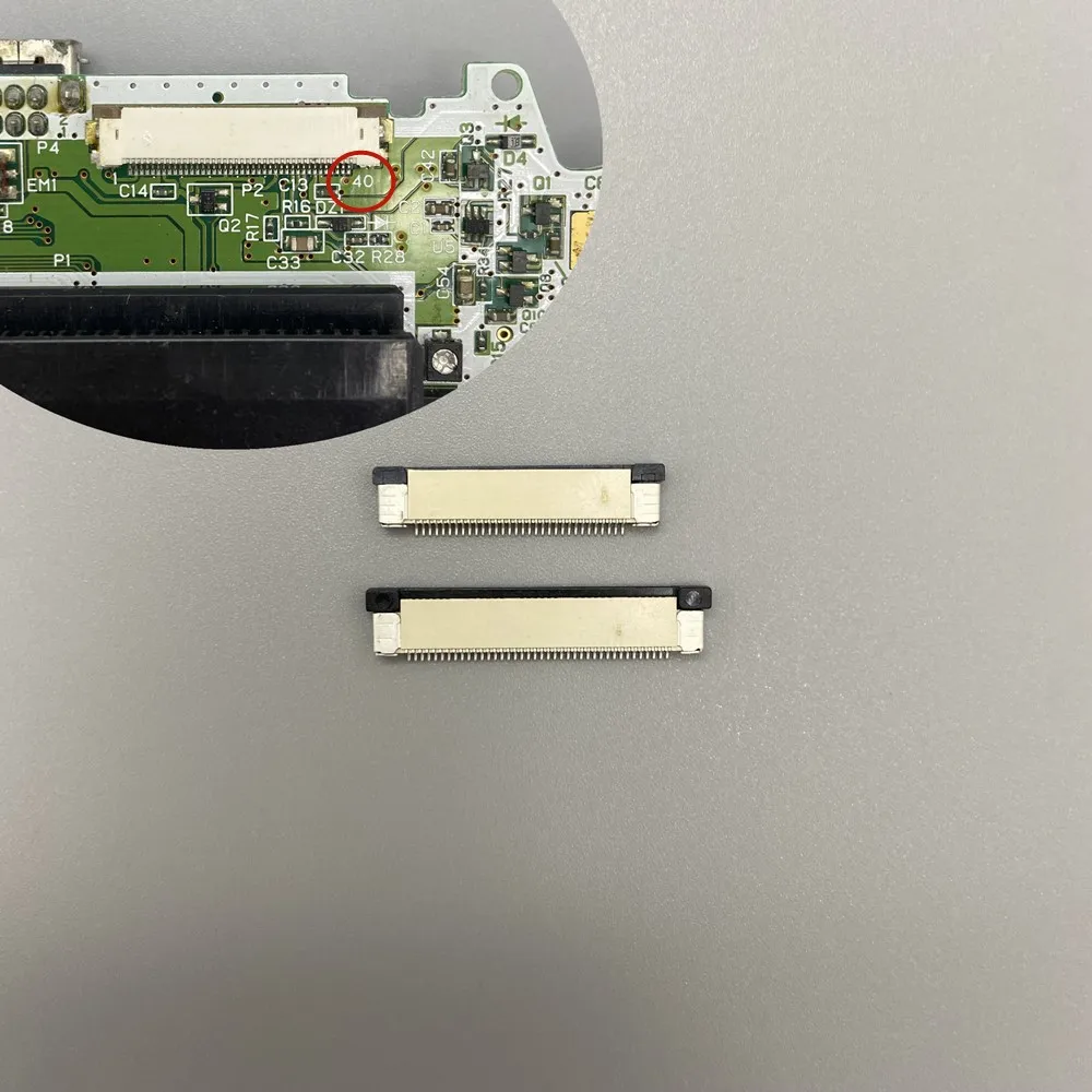 Cavo Flessibile A Nastro Collegare Il Connettore Dello Schermo Lcd Con Presa Jack Per Connettore Femmina A 32 Pin A 32 Pin