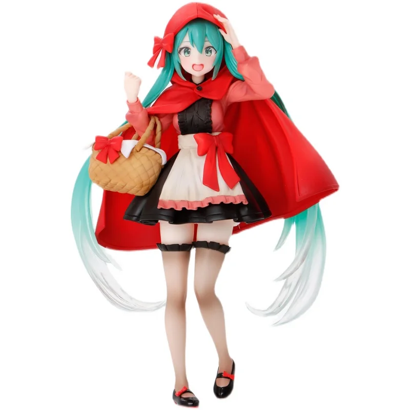 Bandai Hatsune Miku Little Red Riding Hood MIKU Fairy Tale Series Scenery Handmade Decoration Children's Gift | Игрушки и хобби
