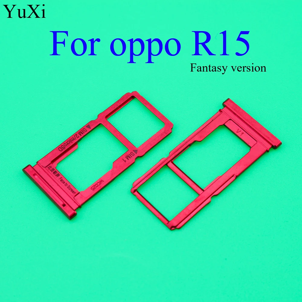 YuXi для OPPO R1S/R8007/R8000 R3/7007 R15 R17 держатель лотка для sim-карты слот для sd-карты держатель заменитель адаптера Часть