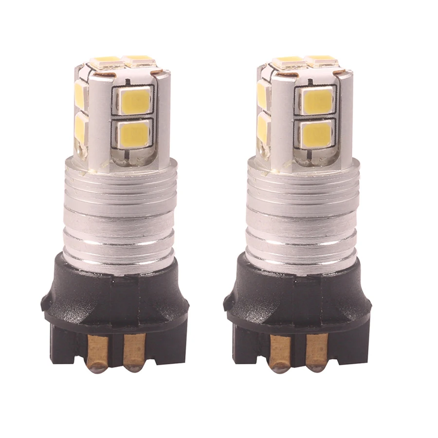 2 шт. 10-SMD Canbus PW24W PWY24W светодиодный лампы для Audi A3 A4 A5 Q3 VW MK7 Golf CC указатели поворота