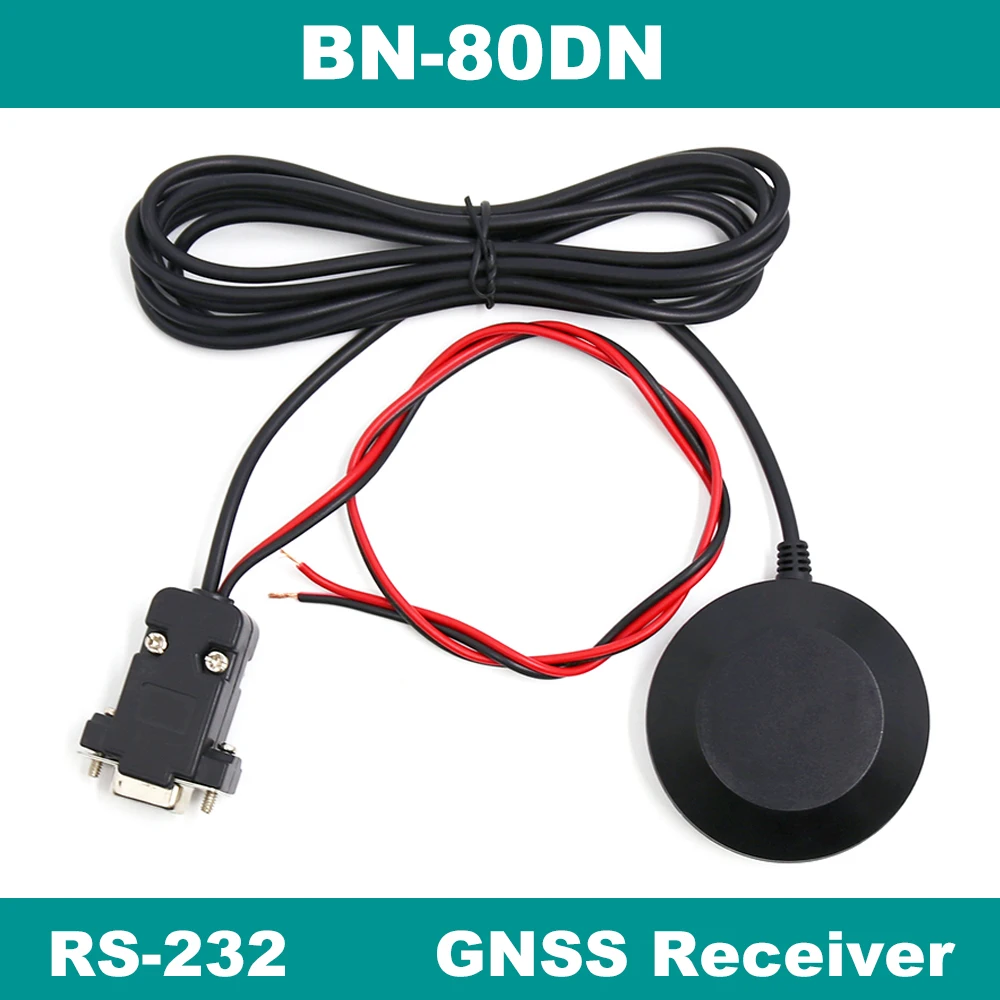 

BEITIAN DB-9 Female+Power Cable male connector RS-232 GNSS Dual GPS+GLONASS receiver,9600,NMEA,4M FLASH,BN-80DN