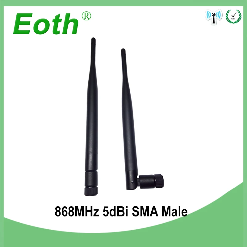 Антенна 868 МГц 915 5dbi SMA Штекерный разъем GSM антенна наружный Ретранслятор Сигнала