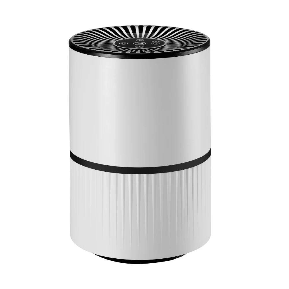 Очиститель воздуха для дома 4-слойный HEPA-фильтр 5 В USB-кабель низкий уровень шума