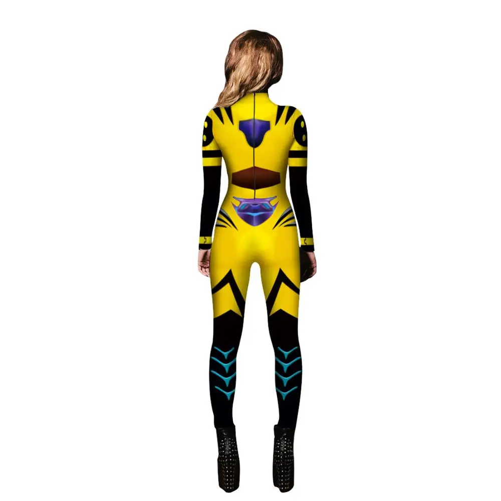 Ceny Darkholme Mystique przebranie na karnawał 3D druku Xmen Superhero Halloween Zentai garnitur dla dorosłych body plus size