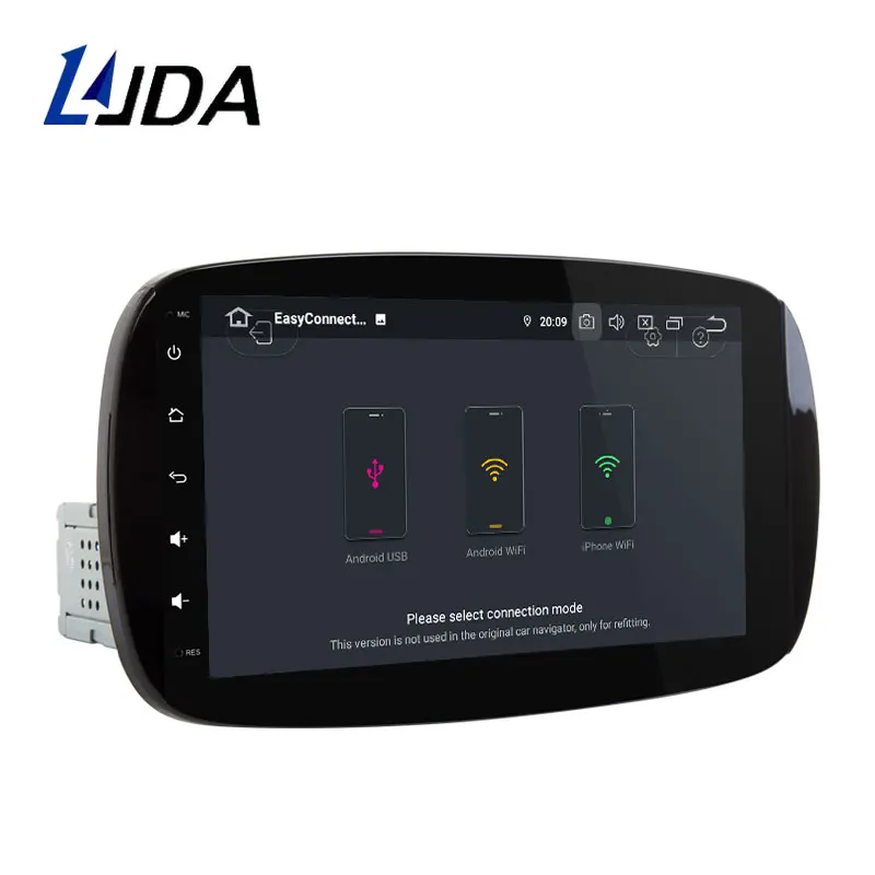 LJDA Android 9.0 Car Multimedia Player For Mercedes Benz Smart 2010-2014 GPS Navigation 2 Din Radio Stereo 4G+64G DSP IPS 8 Core LJDA Android 9.0 Car Multimedia Player For Mercedes Benz Smart 2010-2014 GPS Navigation 2 Din Radio Stereo 4G+64G DSP IPS 8 Core