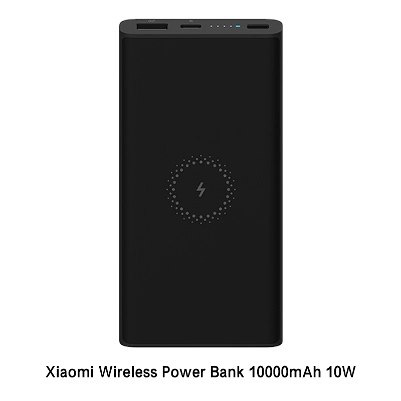 Дешево Оригинал, Xiaomi mi, беспроводной внешний аккумулятор, 10000 мАч, Qi быстрое зарядное устройство, PLM11ZM, внешний аккумулятор для iPhone, Sumsung mi Phone