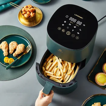 

High-end air Fryer Intelligent multifunctional household electric fryer hot air smokeless chip machine oven new