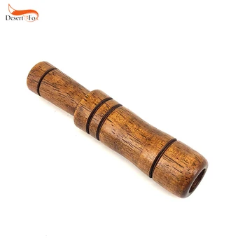 

Wooden Brown Whistle Decoy Duck Whistle Sound Hunter Lure Hunting Call Duck Voice for Outdoor Archery Hunting