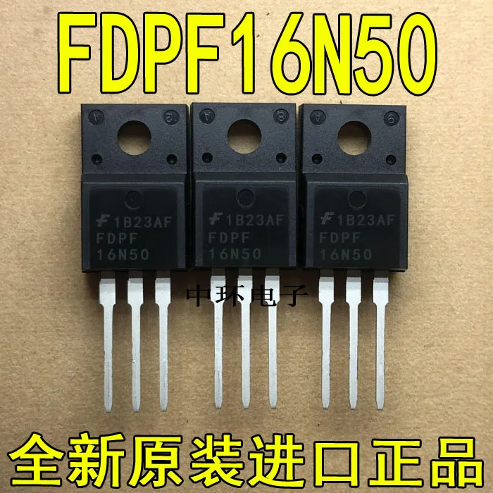 10 шт./лот FDPF16N50UT TO-220F 500Vx m y