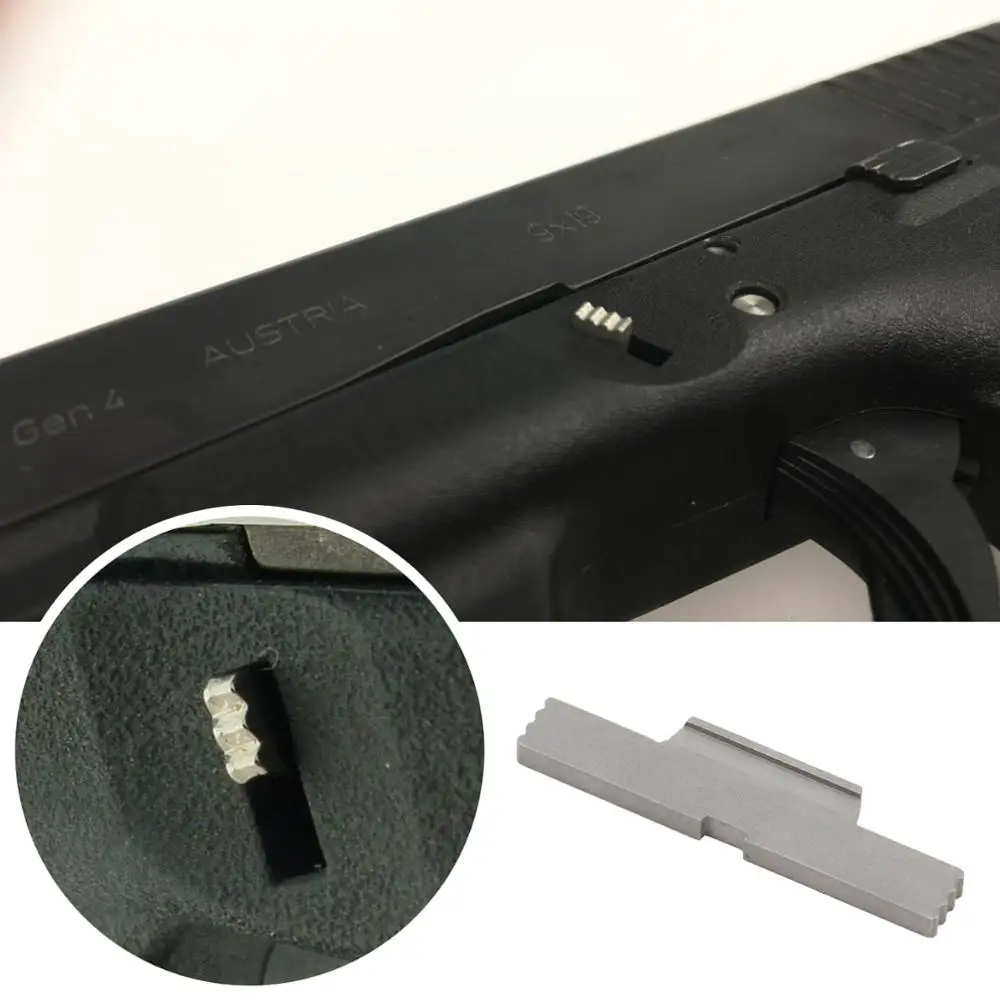 I Extended Stainless Steel Slide Lock Lever For All Glock Models Gen 1