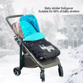 

Universal Baby Stroller Sleep Bag Windproof Winter Socks For Stroller Warm Footmuff Windproof Cover