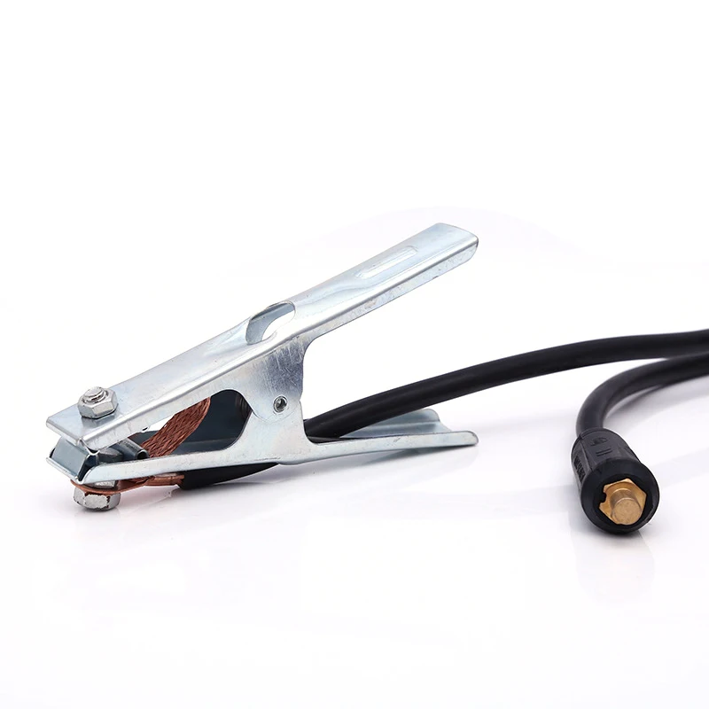 Retail 300A Ground Welding Earth Cable Clamp Clip for MIG TIG ARC Welder 1.5M/ Cable 10-25 Plug Weld Holder Welding Soldering Su