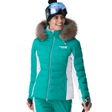 RUNNING RIVER Brand women High Quality Winter Warm thick Hooded Sports Jackets Professional Outdoor ski Jacket#D7151