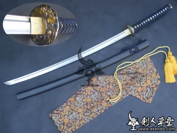 

-IKENDO.NET-Iaido Practise Katana Dark crow - E020 - Katana 98cm 900g Iaido Practise dull blade