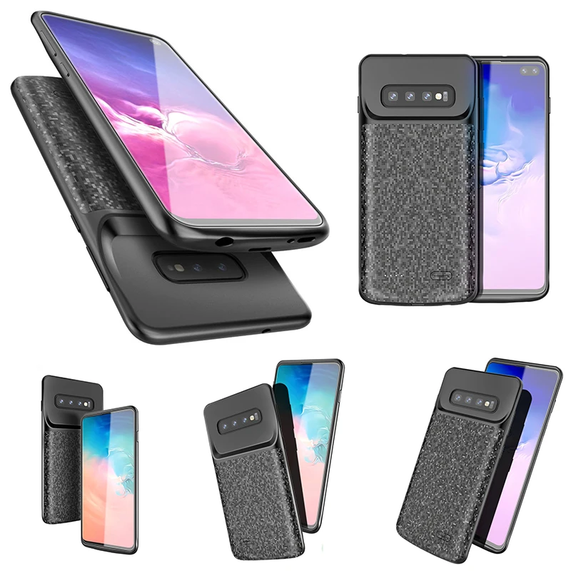 Батарея Зарядное устройство чехол для samsung Galaxy S10 S10E S10 плюс Мощность банк чехол из мягкого ТПУ для зарядки телефона Мощность крышка Батарея чехол