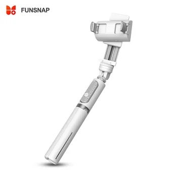 

FUNSNAP Capture Q Smartphone Stabilizer Selfie Stick Tripod Stand for Live Streaming Selfie Vloging for iPhone 11/8 Huawei