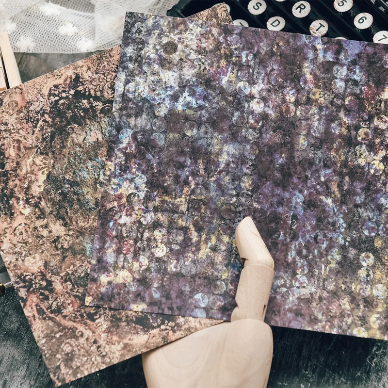 24 sheets 6"X6"vintage patterned paper pad Scrapbooking paper pack handmade craft craft Background pad card