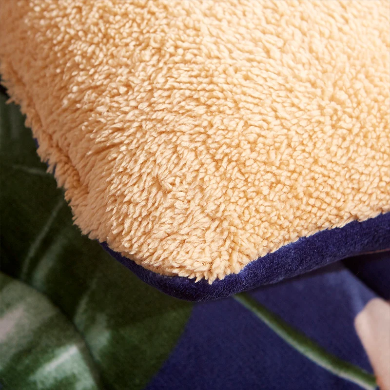 Фланелевое теплое зимнее шерстяное одеяло с фламинго, утепленное одеяло/одеяло из овечьей шерсти, Комплект постельного белья