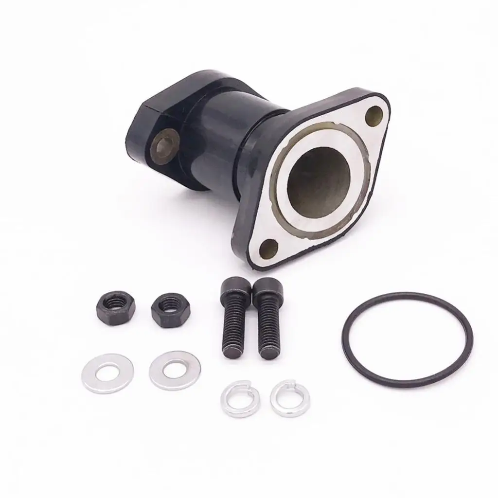 Intake Manifold Carb Carburetor Adapter Joint Boot Replacement for Yamaha Big Bear 350 YFM 350 93 -97