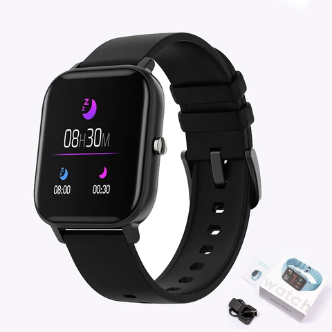 New P8 Color Screen Smart Watch Women men Full Touch Fitness Tracker Blood Pressure Smart Clock Women Smartwatch for Xiaomi