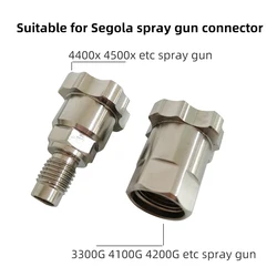 Accessoires de tasse de pistolet de pulvérisation jetables, adaptés à SAGOLA, adaptateur, etc./4500/4400X/3300/4100/4200G 