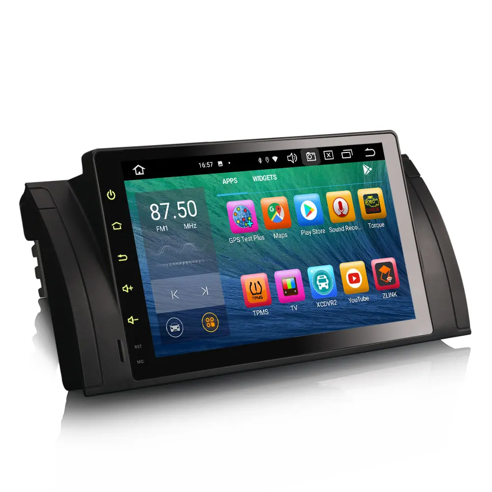 9 &quotAndroid 10 0 OS Автомобильная Мультимедийная GPS Радио система для BMW X5 E53 2000-2007 и E39 M5