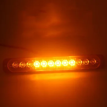 

Hazard Car Lights Warning Strobe Lamp DC12V-24V 2Pcs Amber/Yellow Newest
