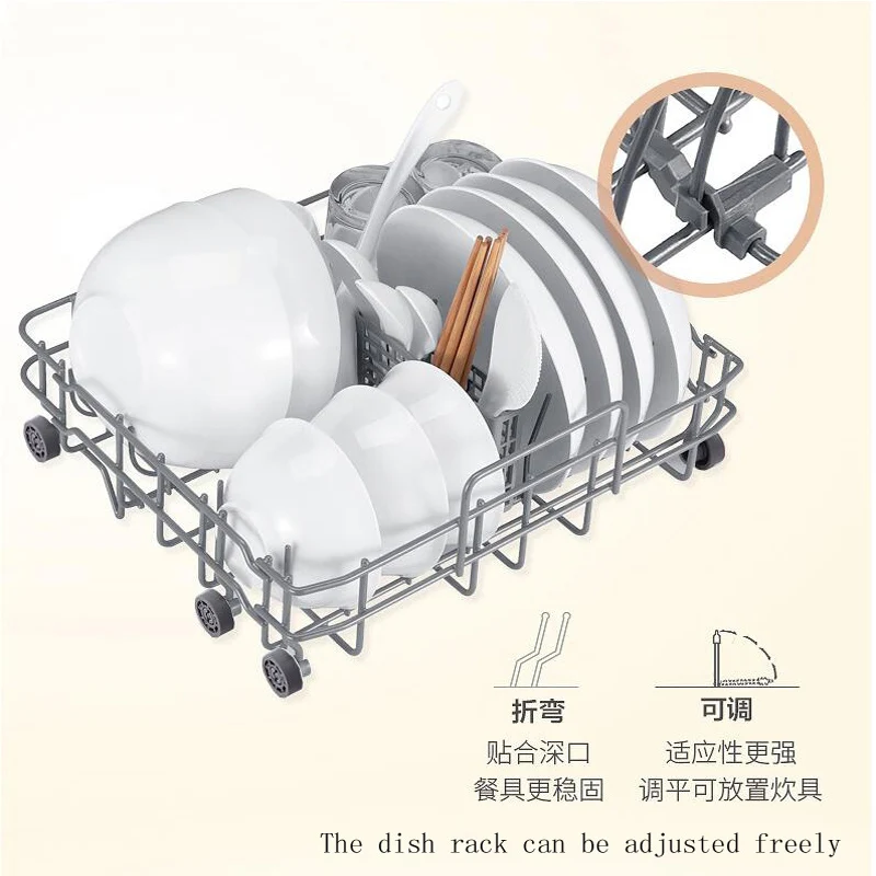 Dishwasher kitchen dishwash machine high temperature sterilization Dishwasher Machine automatic desktop dish washing 220V
