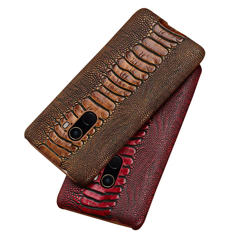 

Luxury Phone Case For Xiaomi Mi 8 9se 9T A1 A2 A3 lite cover Max 2 Mix 2s 3 Poco F1 Ostrich Foot For Redmi Note 4 4X 5 6a 7a Pro