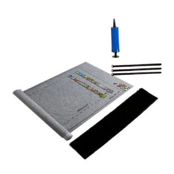 

Portable Puzzles Mat Jigsaw Roll Felt Mat Play Storage Mat,Puzzles Blanket for Up to 1500 Pcs Puzzles Travel Storage Bag