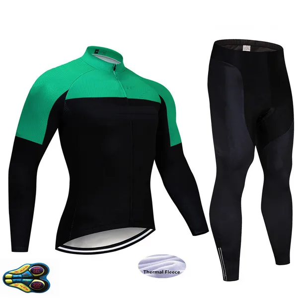 Picture Color UCI World Tour Team Pro велосипедная Джерси, зимняя одежда с длинным рукавом из флиса на заказ, велосипедная спортивная одежда Ropa Ciclismo 9D - Color: Picture Color