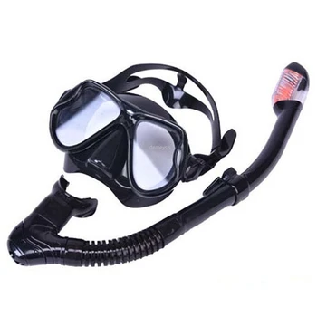 

Anti Fog Diving Goggles with Snorkel Scuba Dive Mask Glasses Set Adjustable for Women Men Adult Swimming Mask