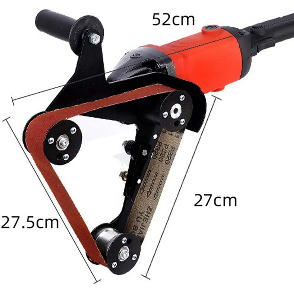 Multifunctional M14/M10 Iron Angle Grinder Sanding Belt Adapter Accessories of Sanding Machine Grinding Polishing Machine 4